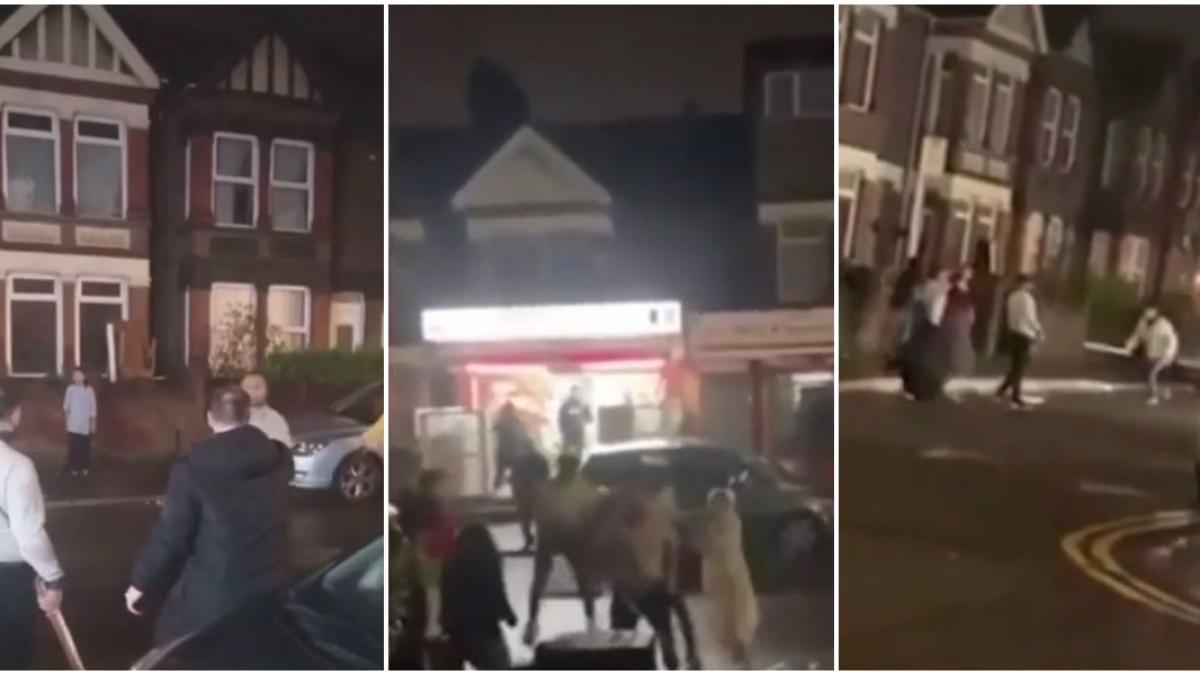 imagini bataie londra luton