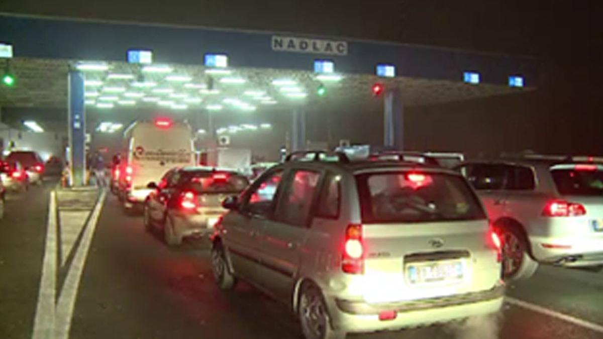 trafic blocat vama nadlac