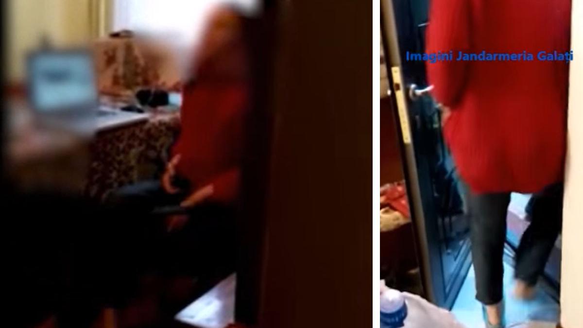 ingrijitoare jandarmi batrana 77 ani galati