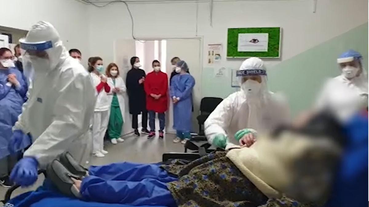 pacient 95 ani videcat covid 19 timisoara