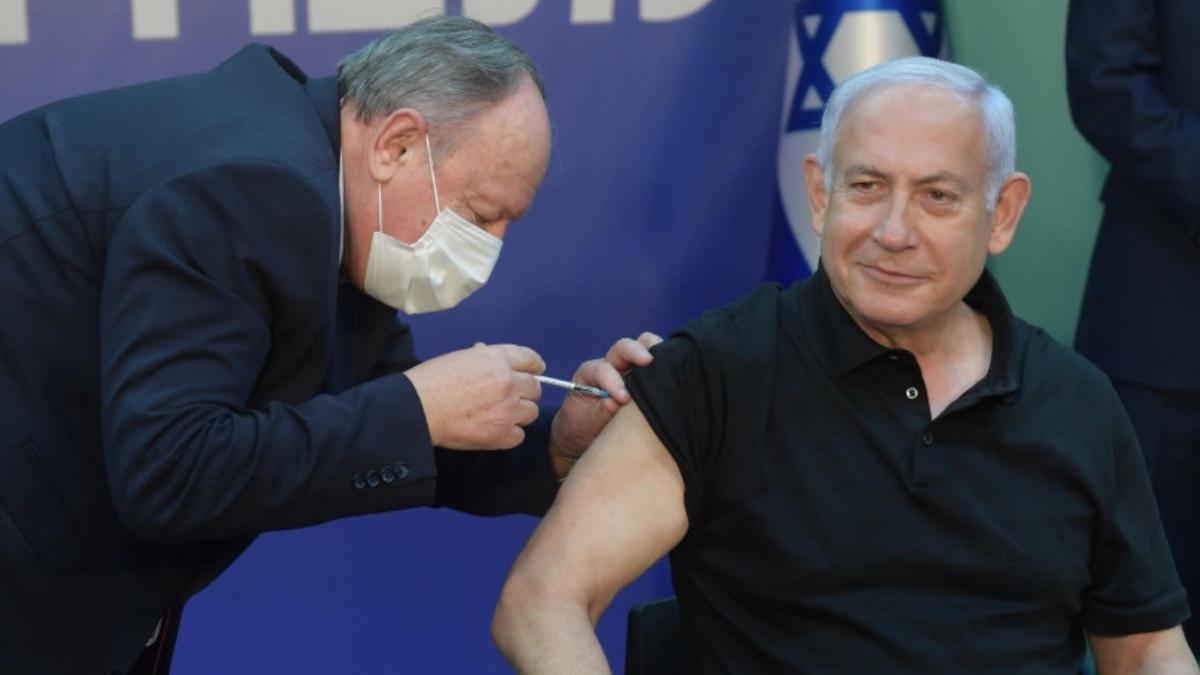 benjamin netanyahu a doua doza vaccin impotriva covid