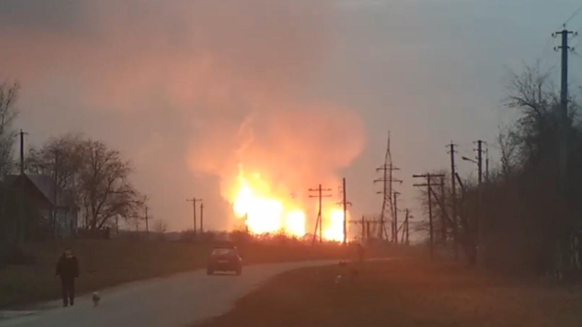 explozie ucraina gazoduct