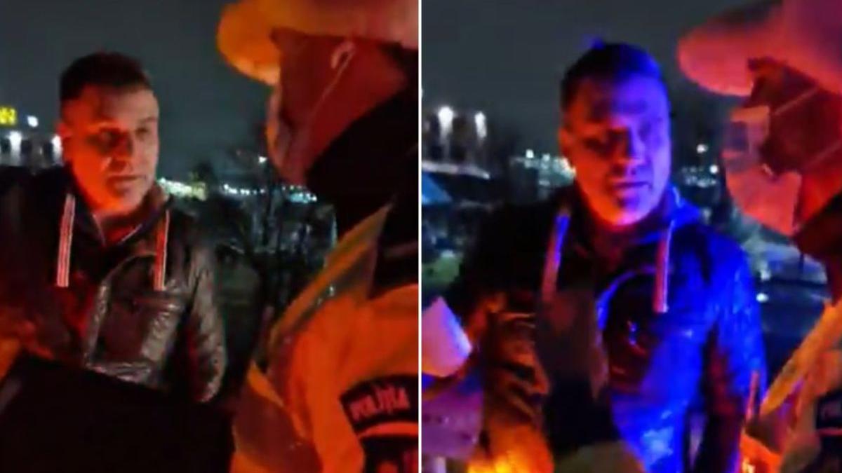 politist rutier luat la misto rezident englez bmw volan pe dreapta benoclu