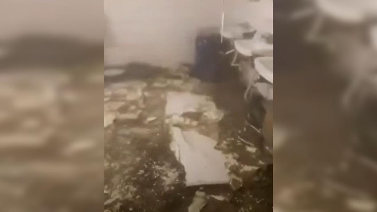 tavan probusit penitenciarul poarta alba detinut greva foamei