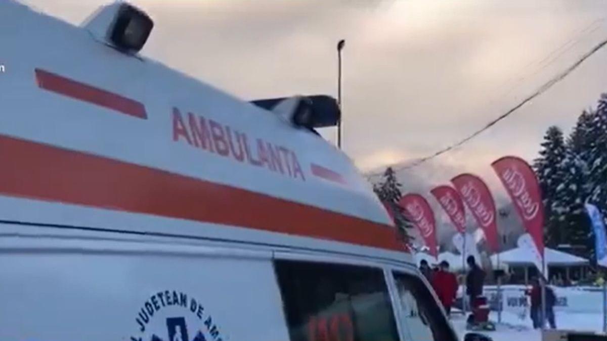 scandal partie kalinderu busteni ambulanta atacata