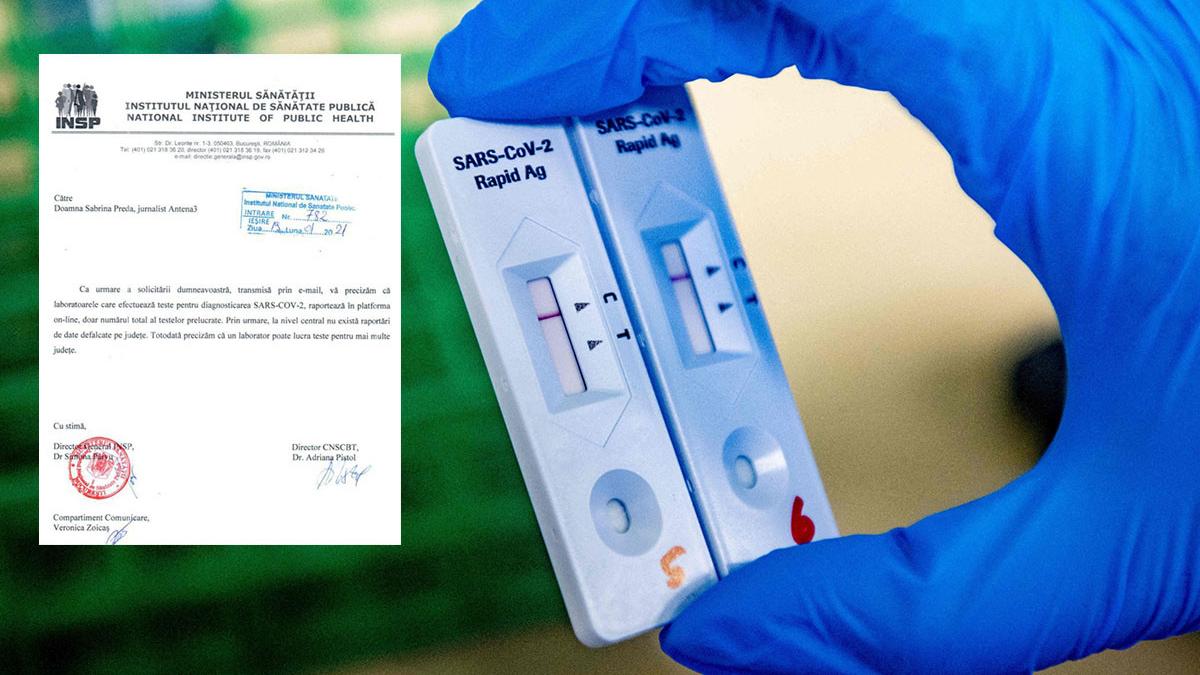 haos pandemie teste covid defalcate pe judet insp situatie teste covid