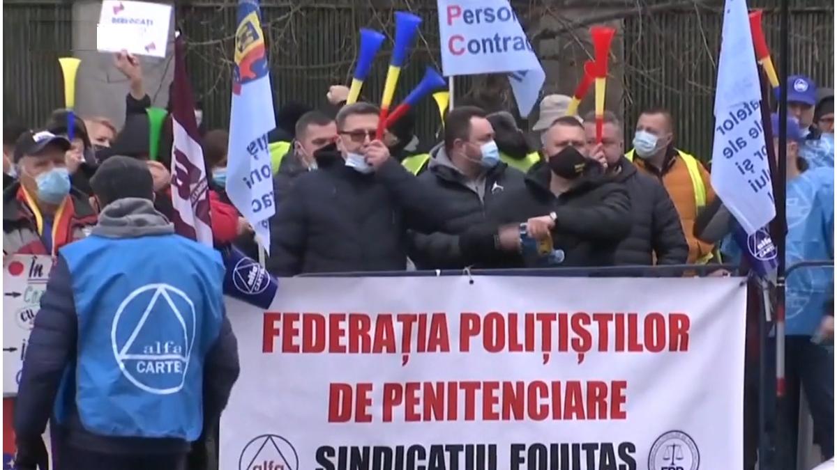 protest ministerul muncii federatia alfa