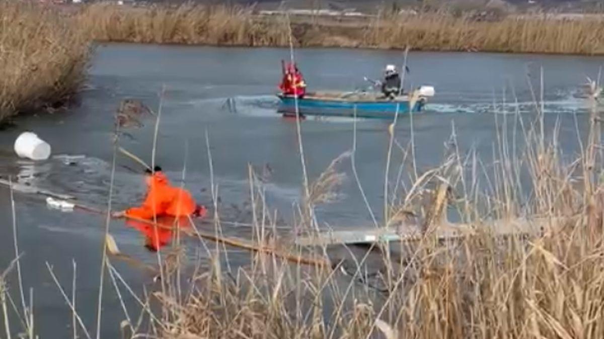 copil cazut lac cipau mures resuscitare