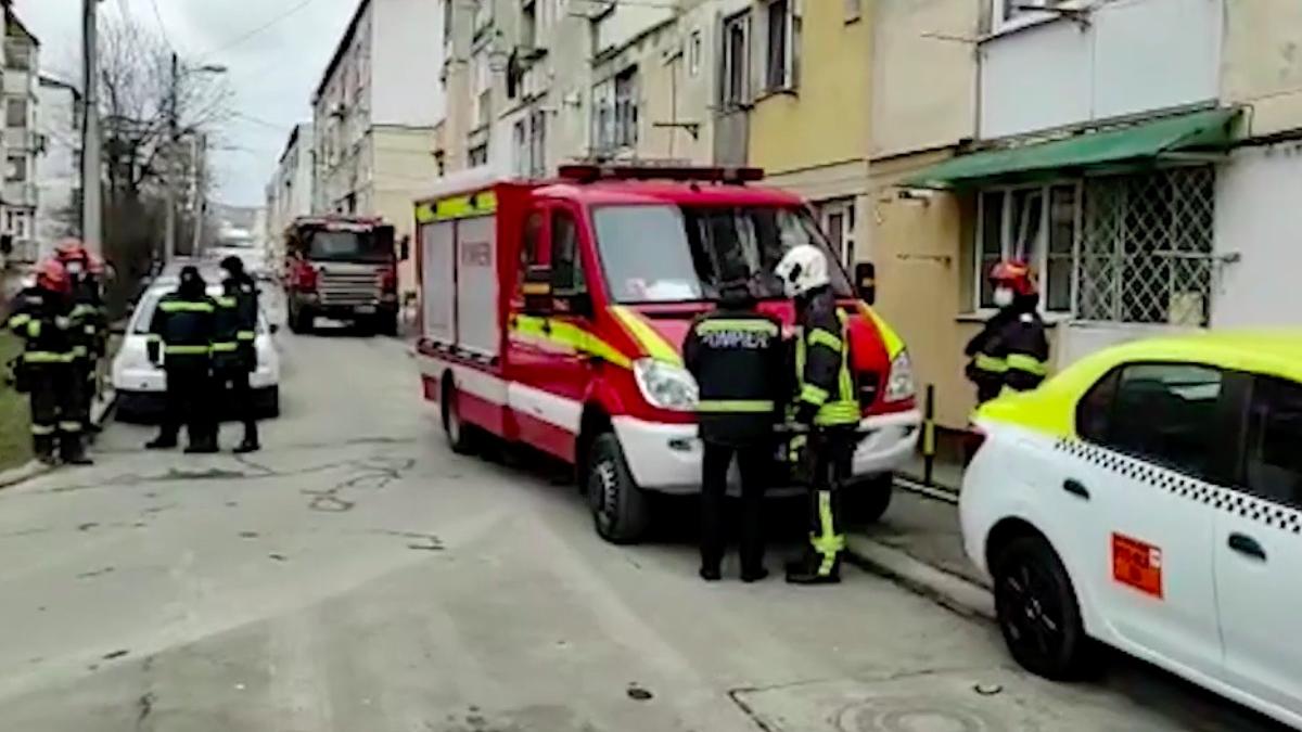 barbat incendiat bloc neamt copil sapte ani arsuri pe corp