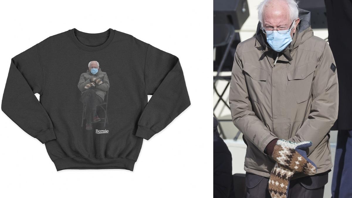 senatorul bernie sanders 1 8 milioane dolari fotografie virala manusi tricotate