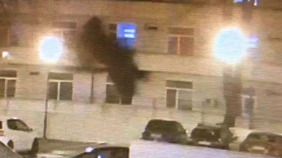 moment incendiu institutul matei bals filmat camera supraveghere