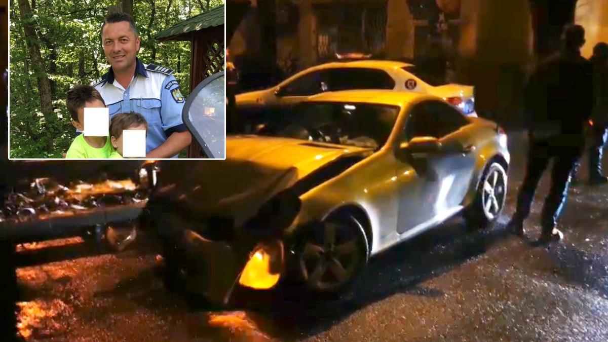 politist rutier zalau condus beat baia mare trecut pe rosu accident