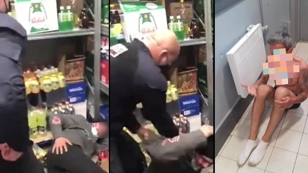 agenti de paza bataie supermarket bucuresti