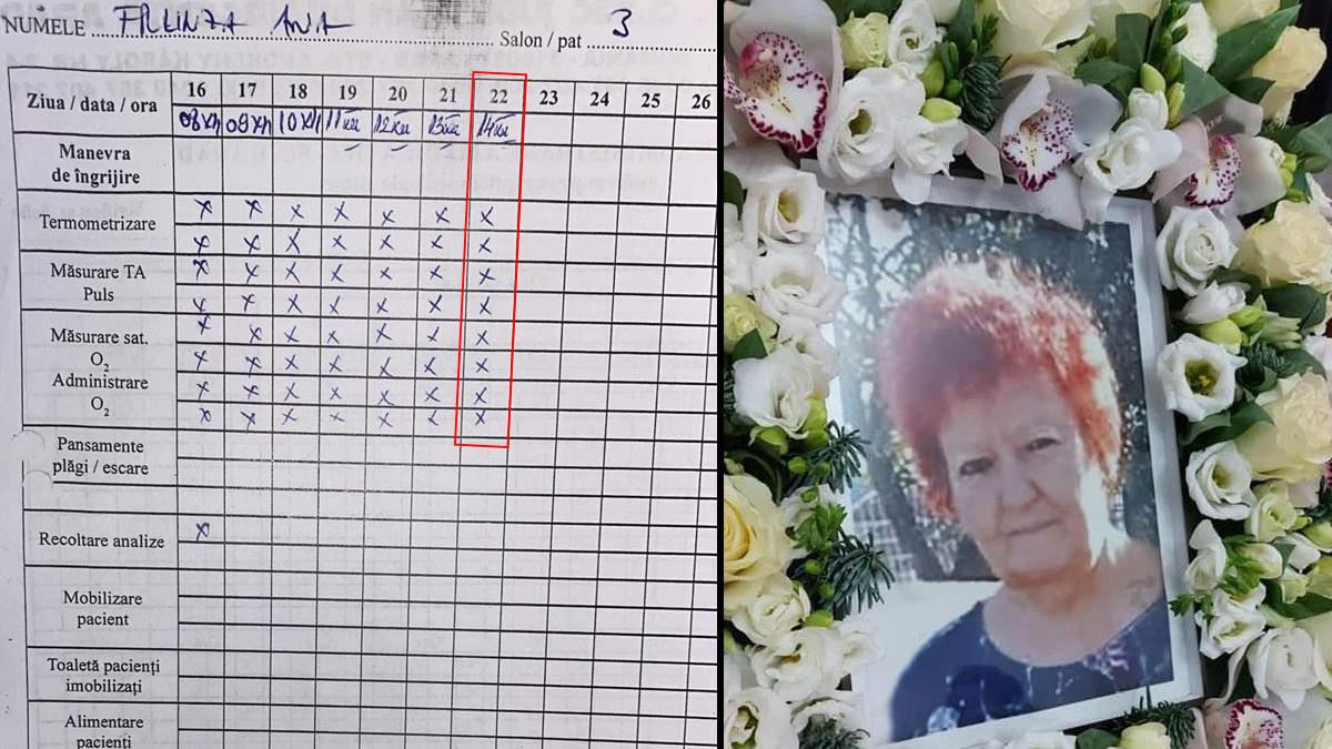 spital arad tratament pacient mort