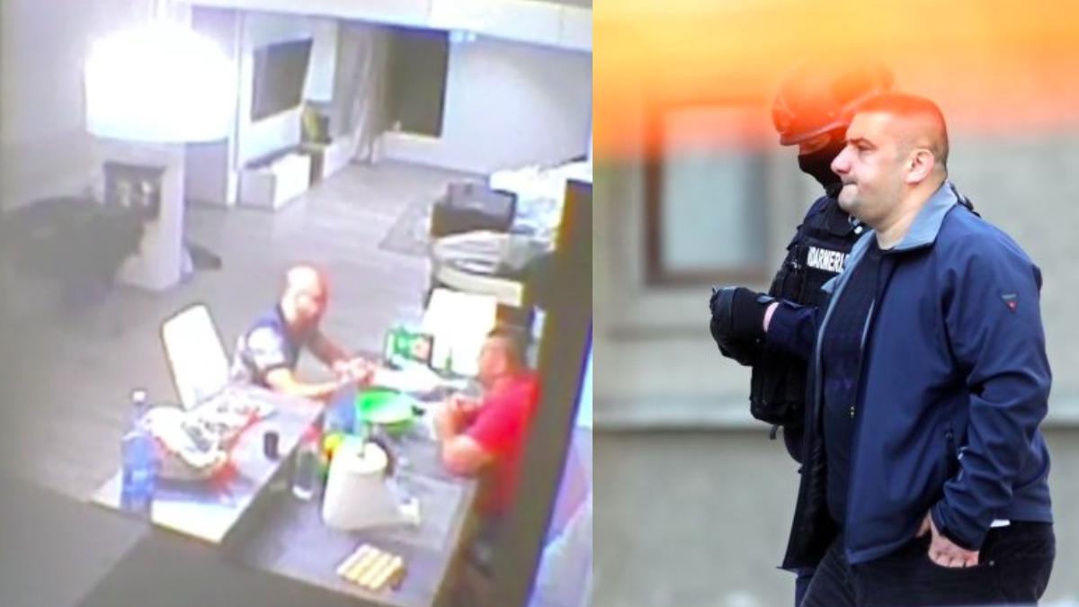 liderul interlopilor timisoara ameninta un comisar cutitul la gat