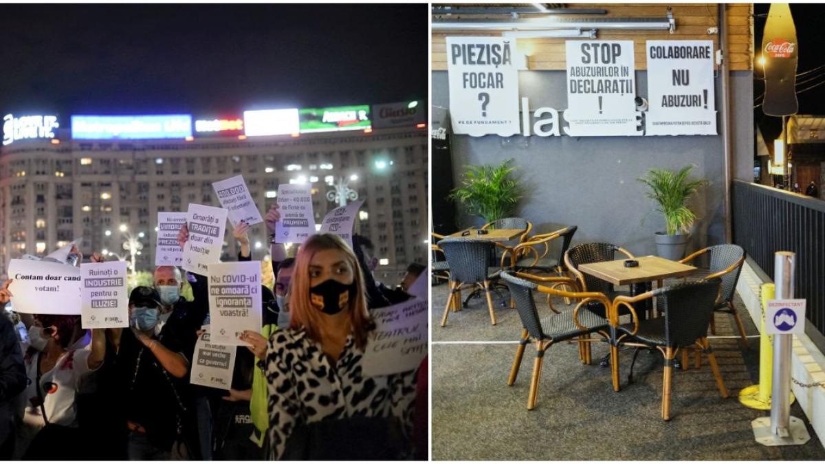 protest horeca ministrul economiei