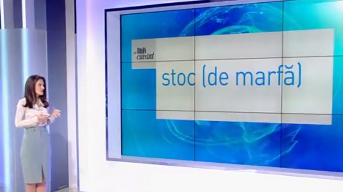 pe cuvant ana iorga stoc de marfa