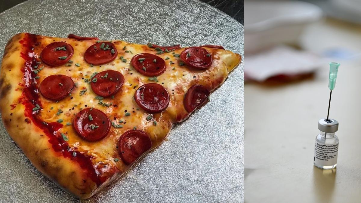 israel pizza cafea dulciuri cetatenilor ca sa se vaccineze
