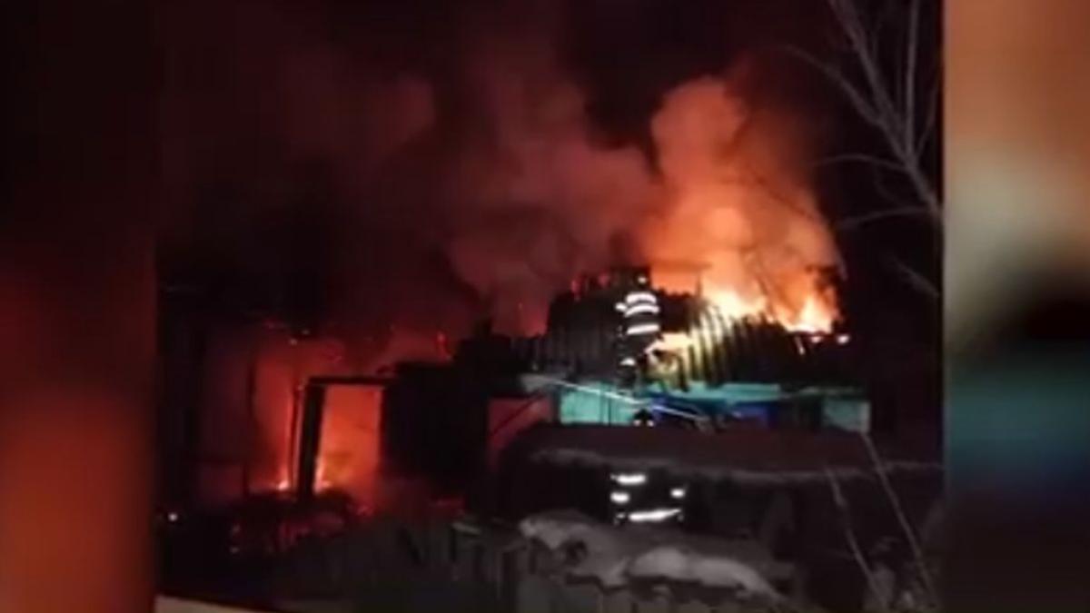 incendiu batrana arsa