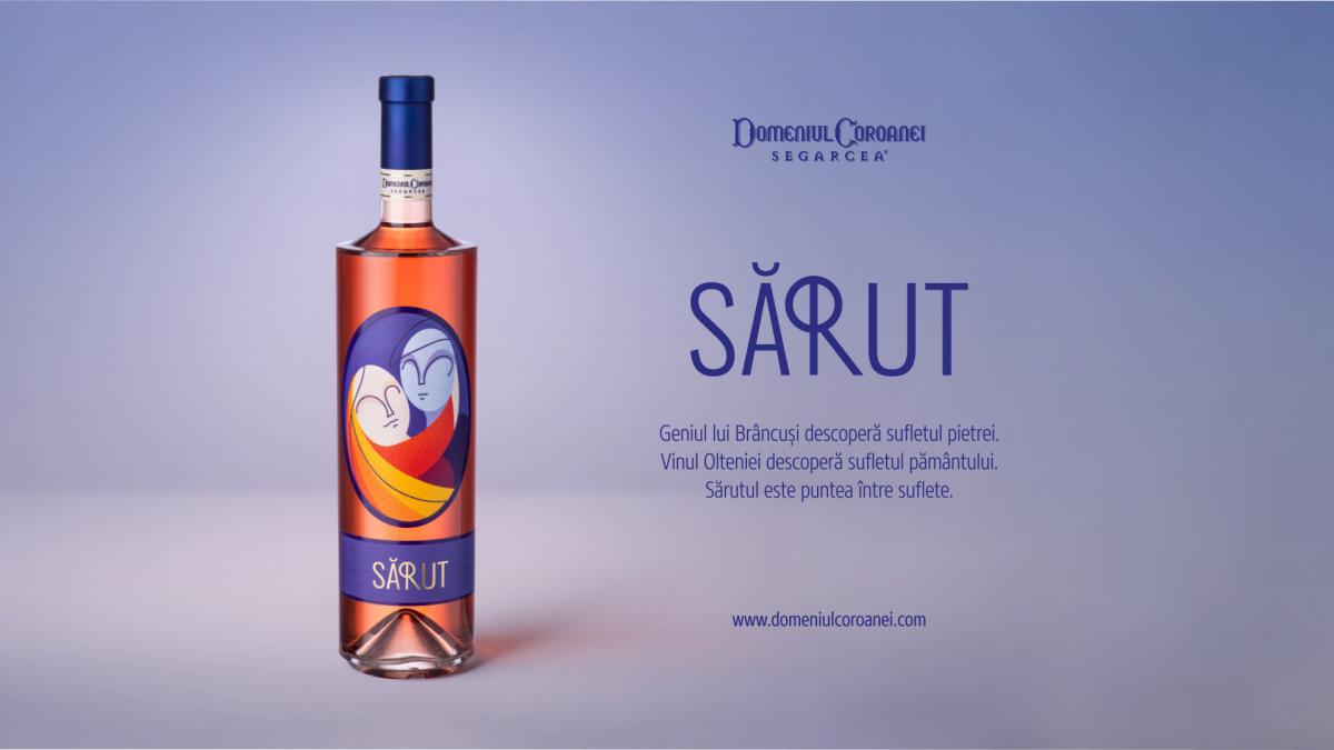 sarut noul vin rose de la domeniul coroanei segarcea este un omagiu adus sculptorului constantin