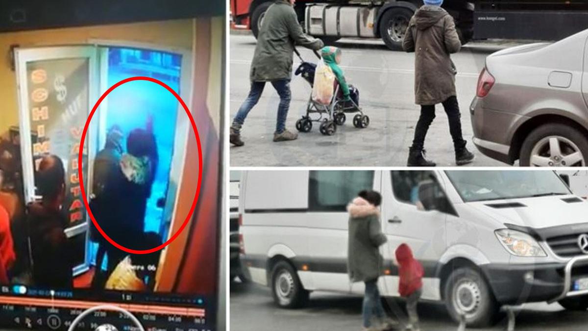 femeie bate copil bani cersit