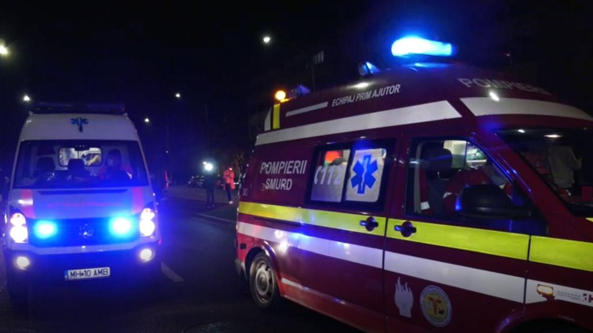 bunic brate nepoti accident masina