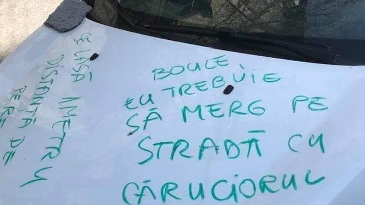 mamica furioasa razbunat sofer parcat trotuar bucuresti