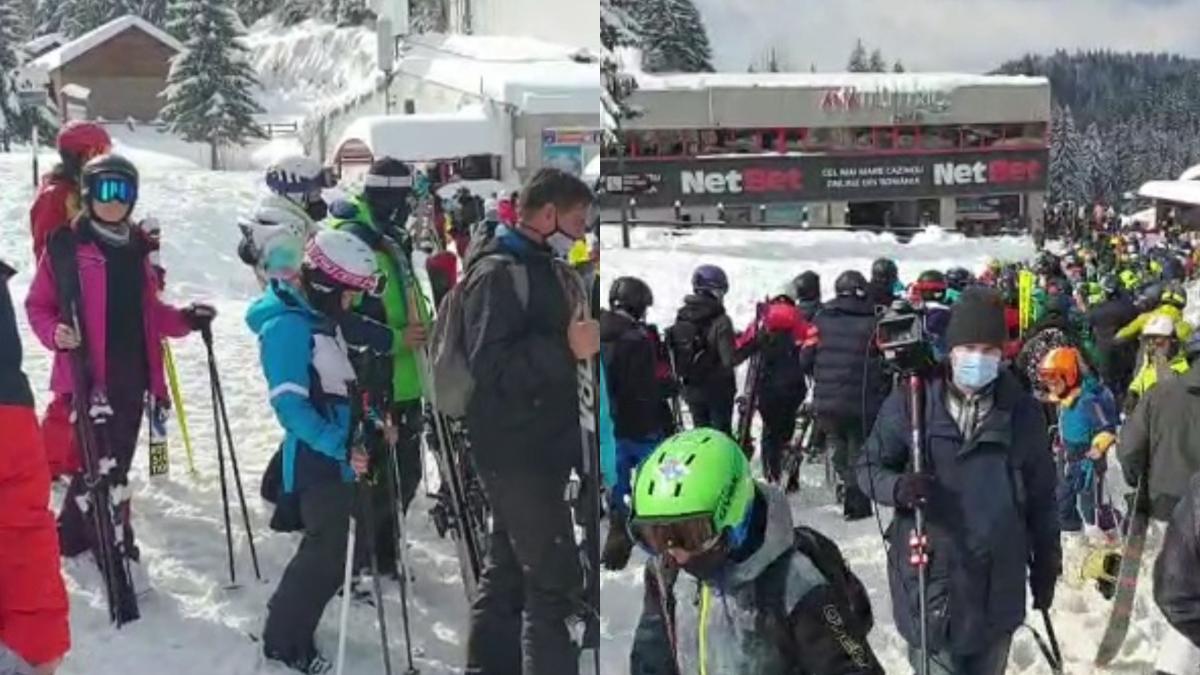 pandemie cozi uriase poiana brasov