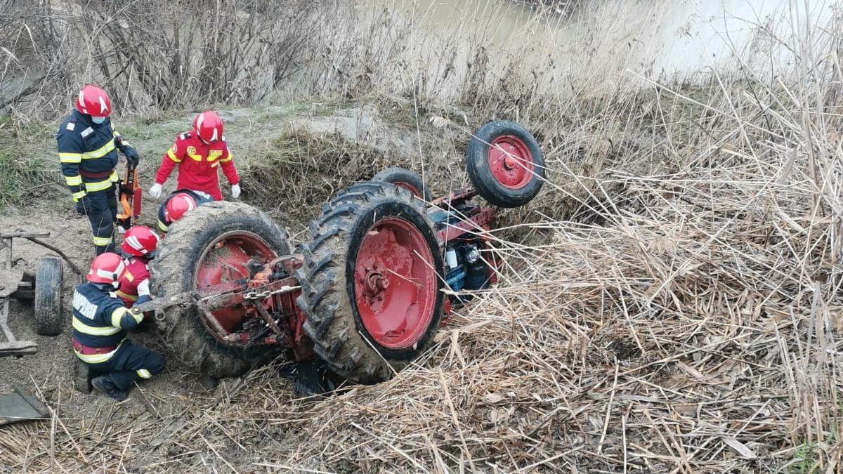 barbat mort accident tractor alexandria teleorman