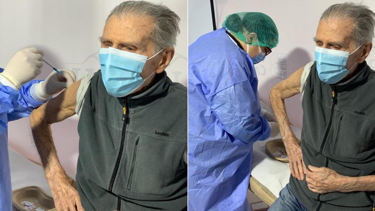 veteran razboi 99 ani vaccinat anti covid bucuresti