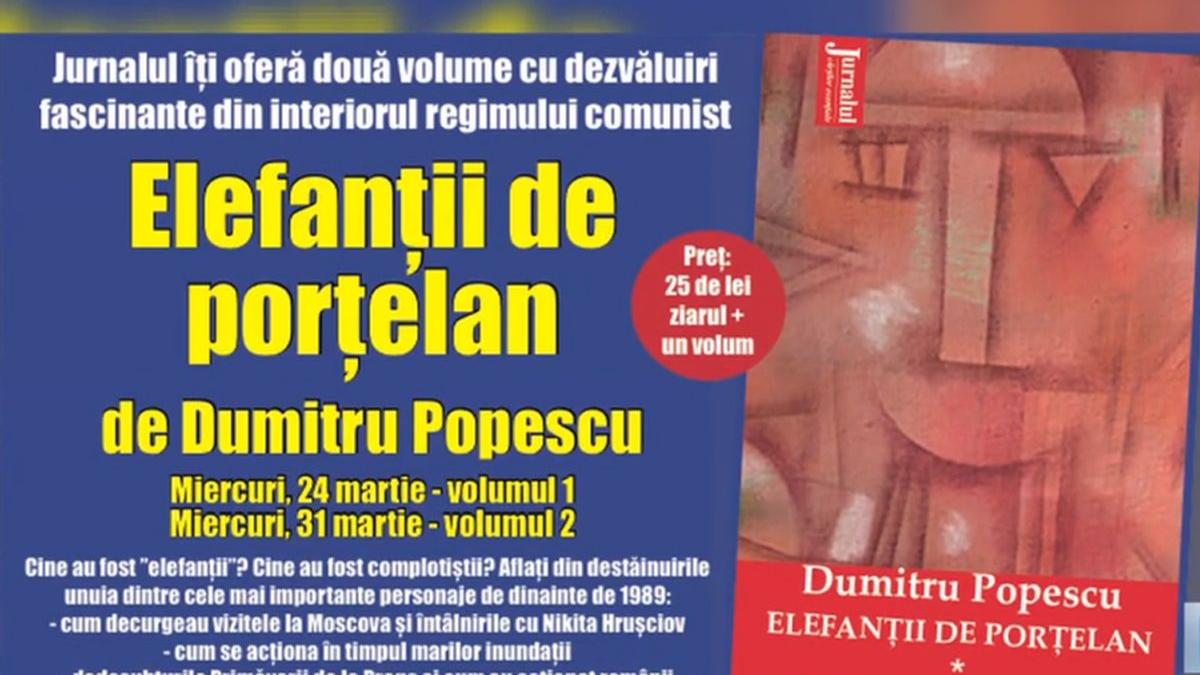 carte elefantii de portelan ziar jurnalul