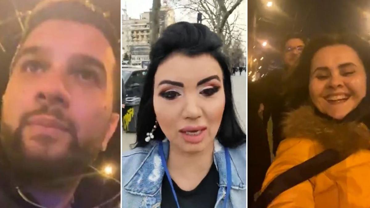 vedete proteste restrictii bucuresti