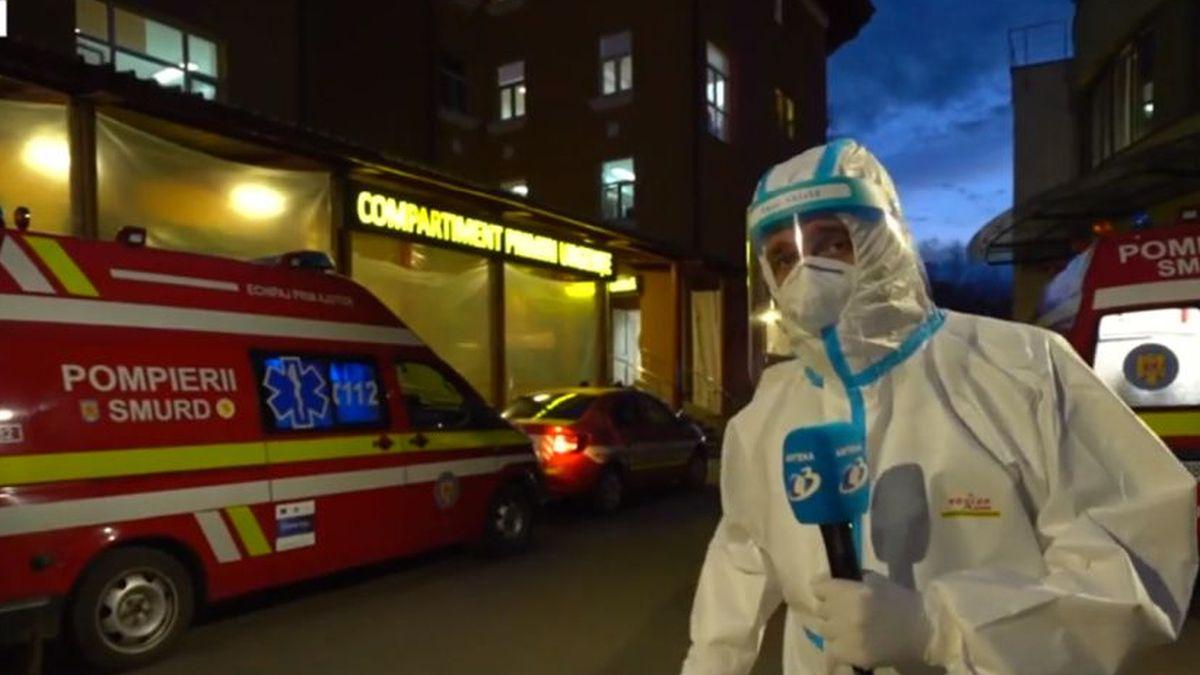 imagini institutul matei bals spital covid ambulante