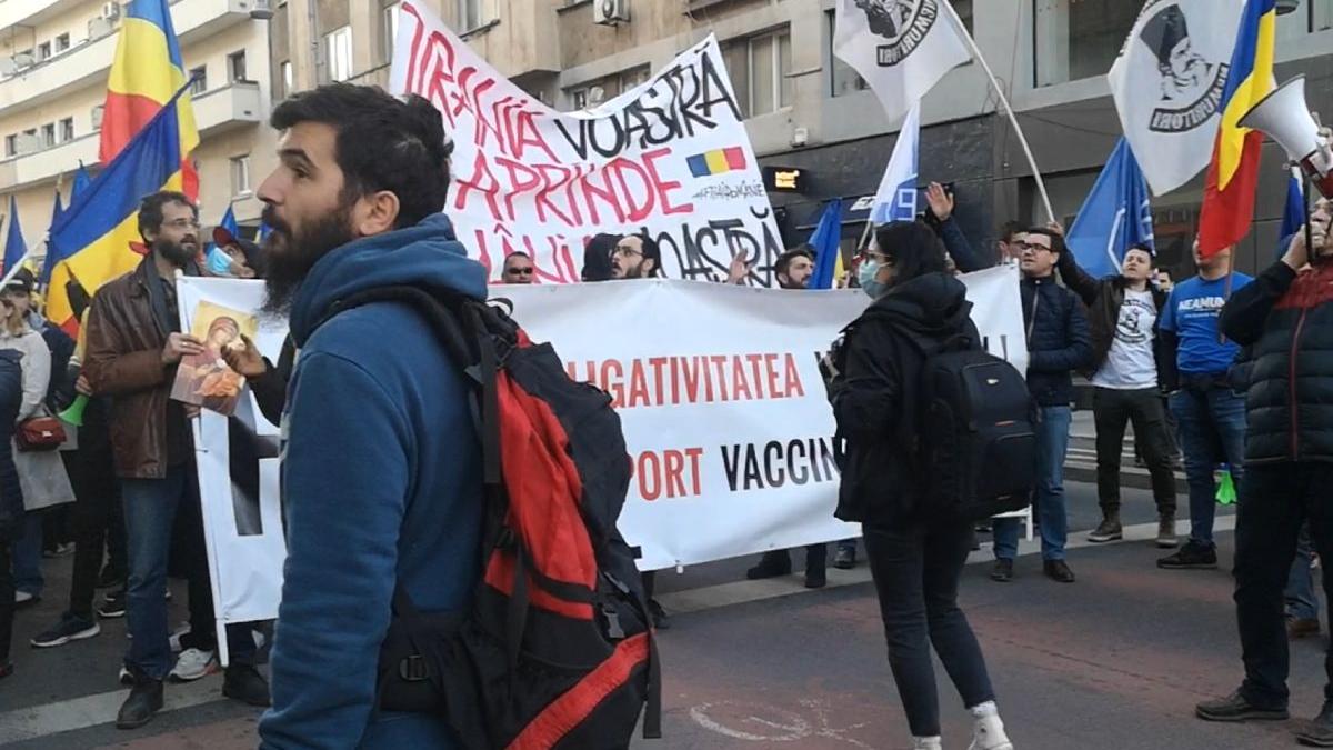 proteste anti restrictii bucuresti