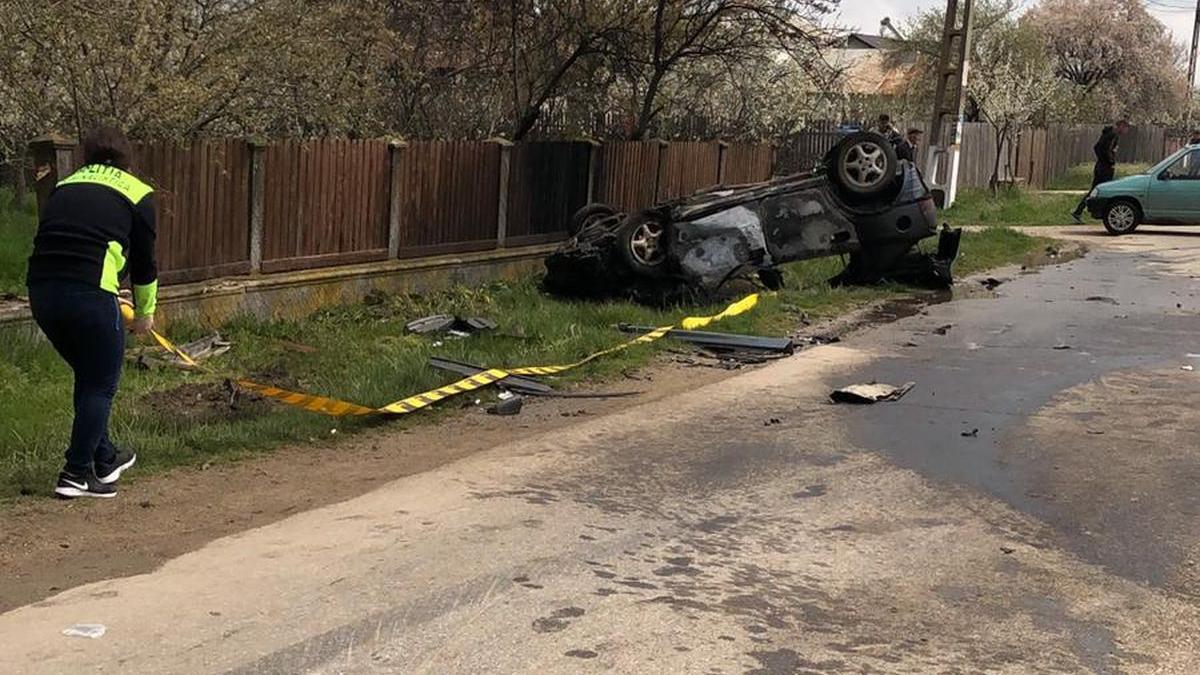 accident slobozia arges copil fost primar masina foc