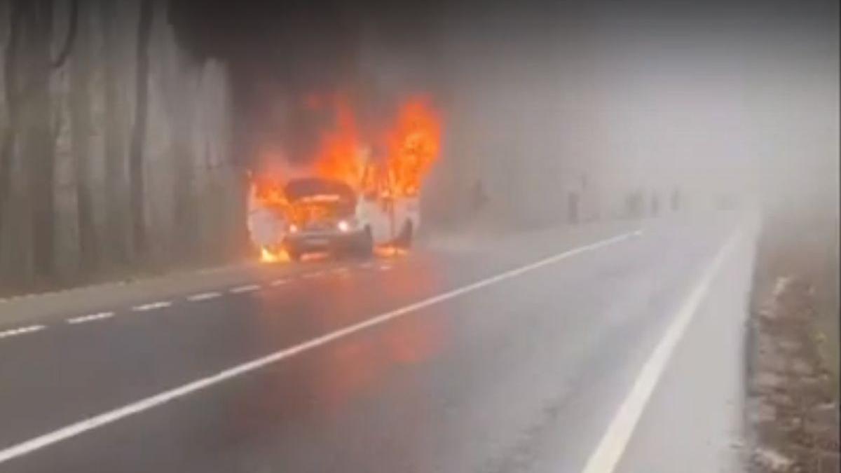 microbuz foc pasageri iasi vaslui