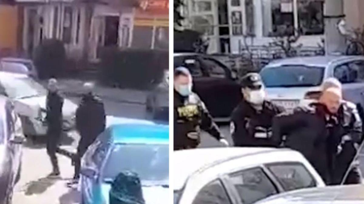 bataie baia mare parcare neregulamentara jandarm