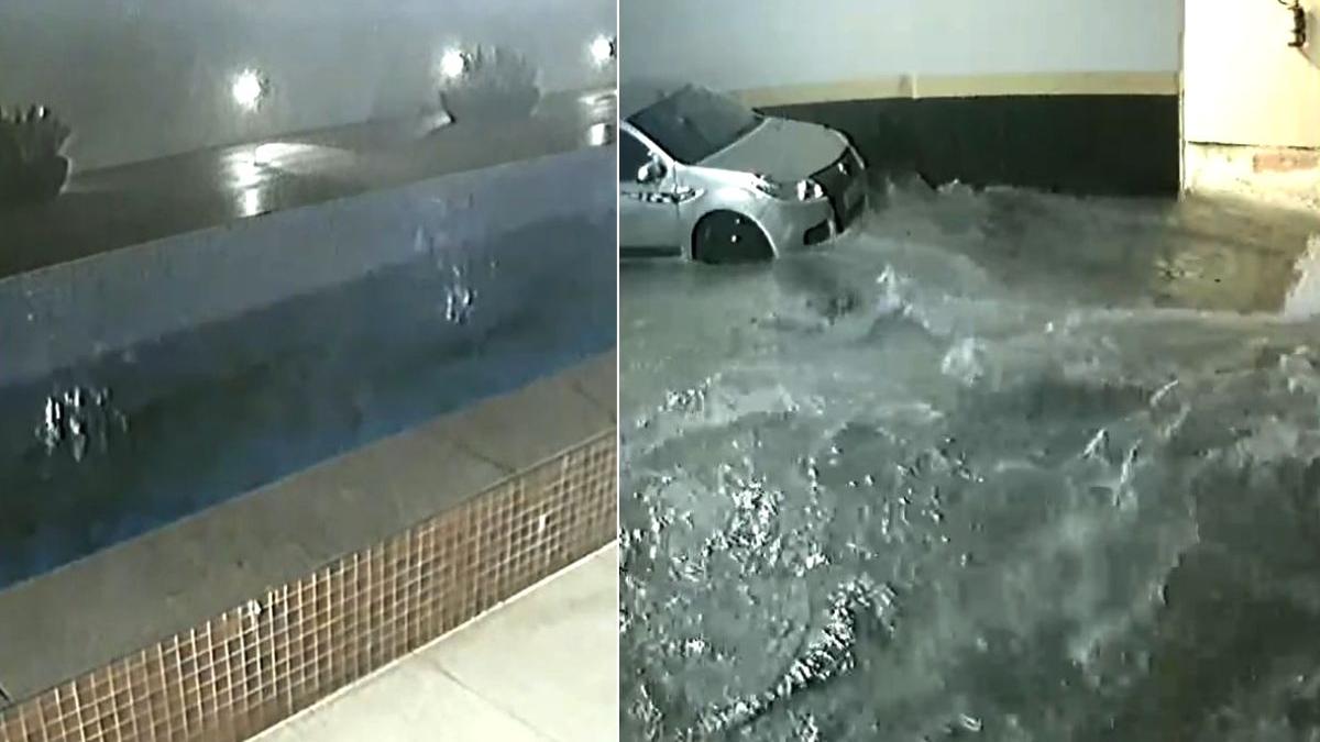 piscina prabusit parcare subterana bloc video