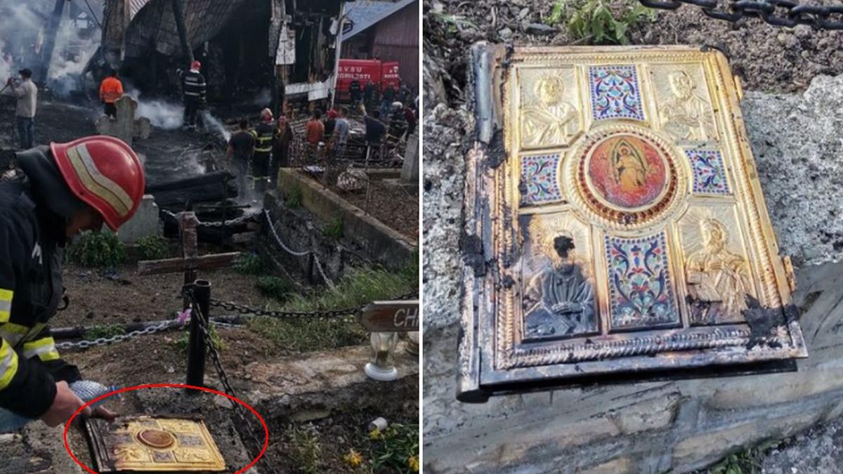 biserica barsesti evanghelie incendiu