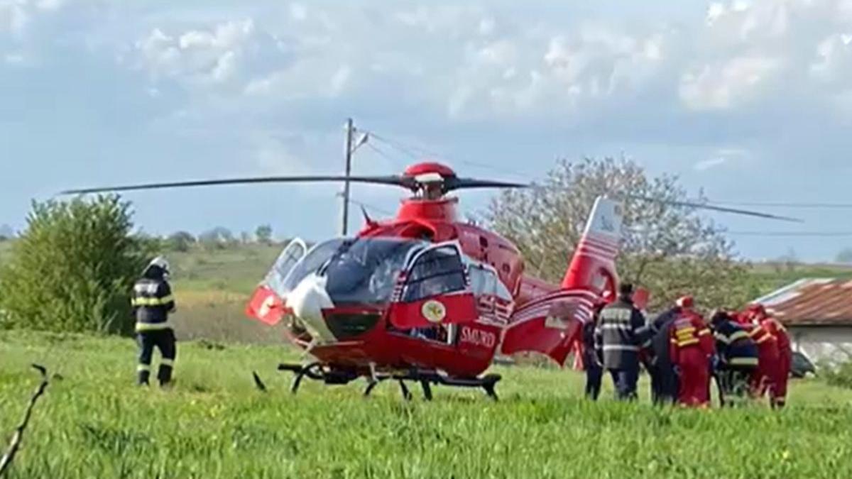 accident vaslui minore lovite soferita elicopter smurd