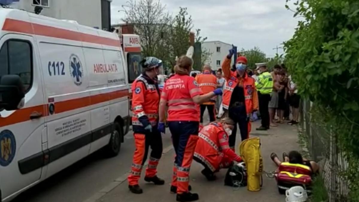 incendiu bloc constanta spital