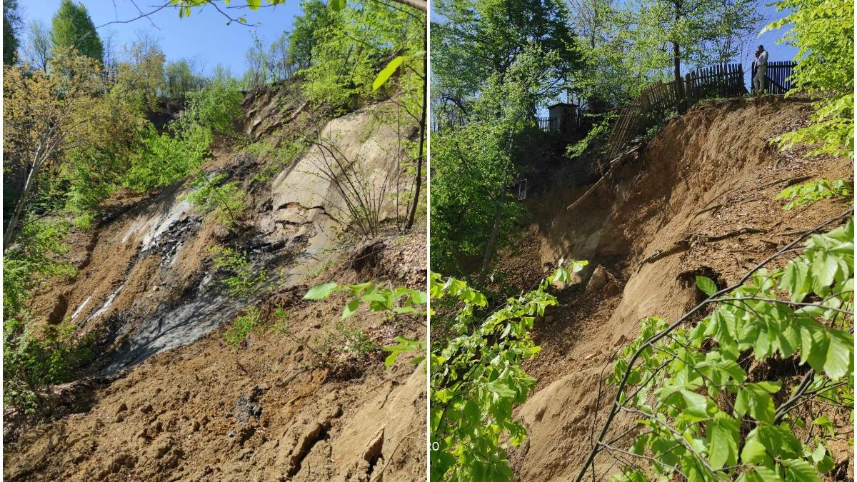 persoane evacuate alunecari teren prahova