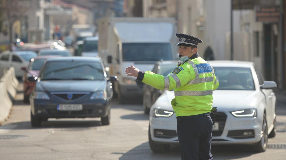 amenintare pistol trafic soferi giurgiu