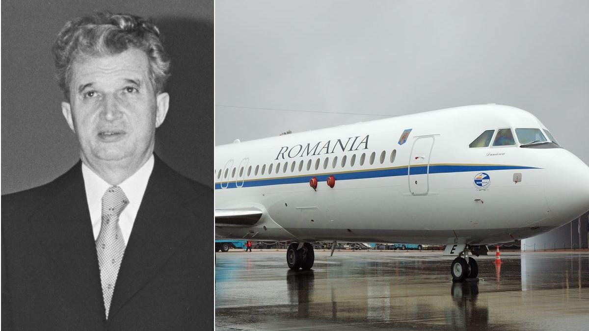 ceausescu avion iliescu rombac licitatie