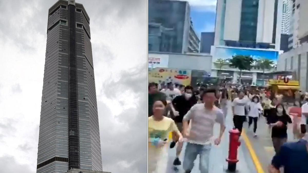 cladire zgarie nori panica vibratii senin