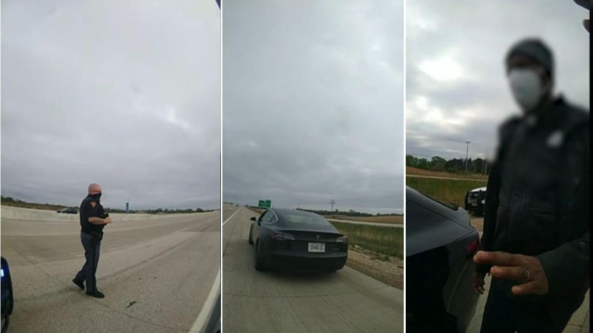 tesla pilot automat adormit la volan