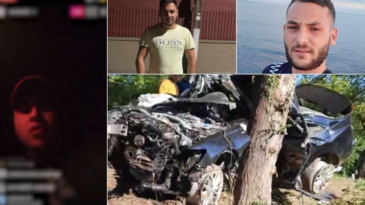 tineri morti accident medgidia live facebook