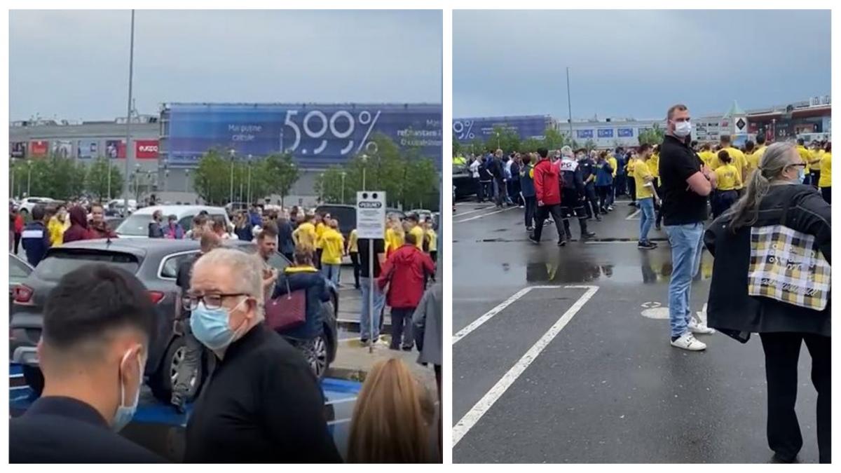 oameni evacuati urgenta ikea bucuresti