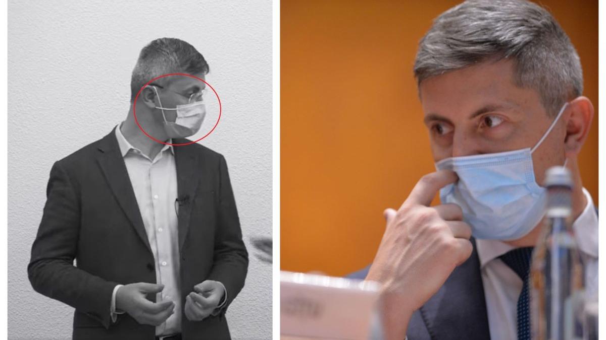 dan barna masca purtat gresit