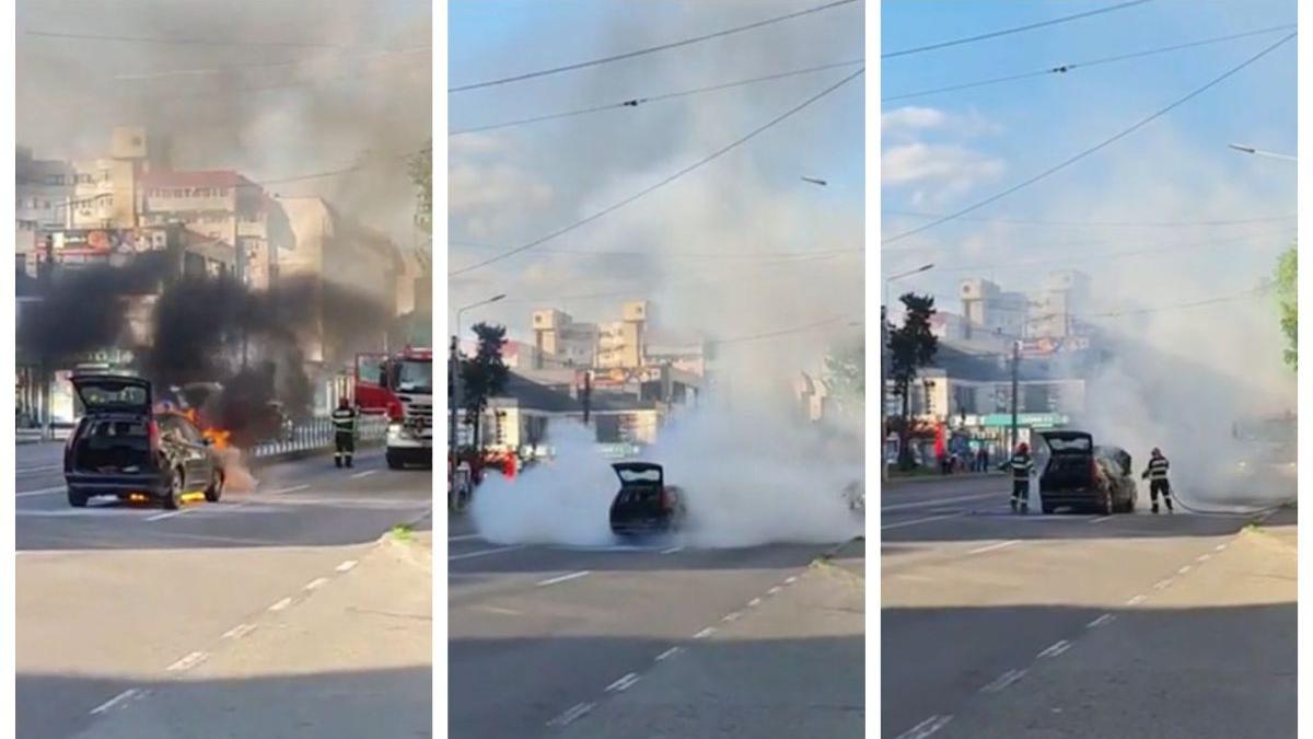 masina arsa mort supermarket arad